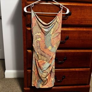 Diane Von Furstenberg Multicolor Midi Dress
